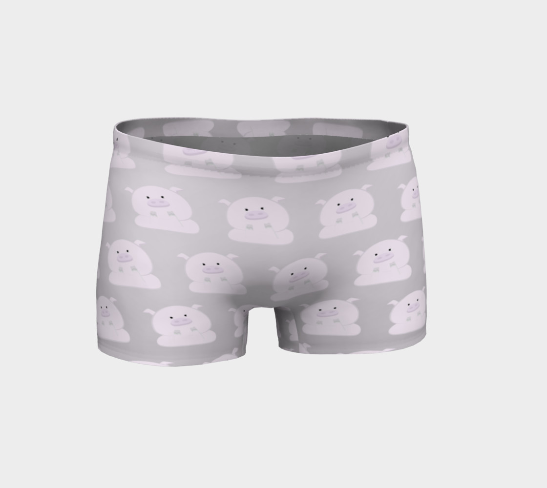 Pink Piggies on Grey preview #1