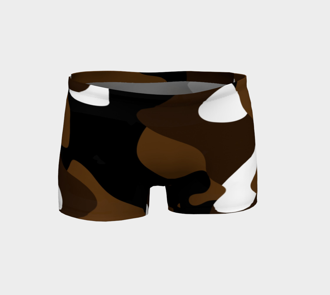 Brown White and black camo abstract preview #1