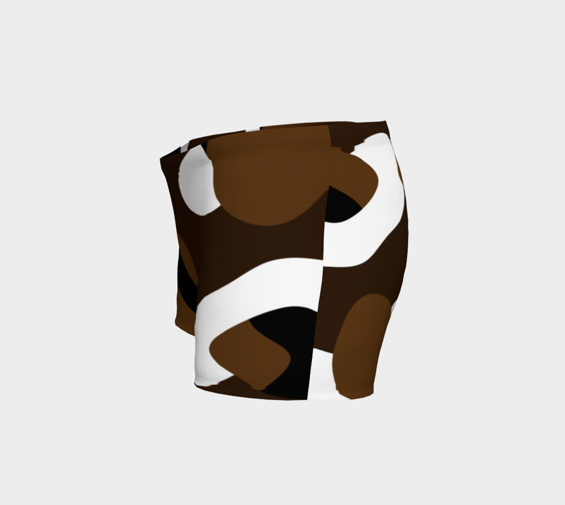 Brown White and black camo abstract preview #2