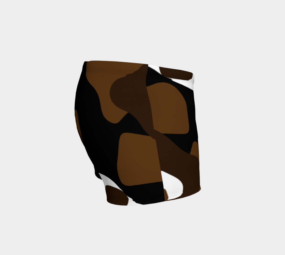 Brown White and black camo abstract preview #3