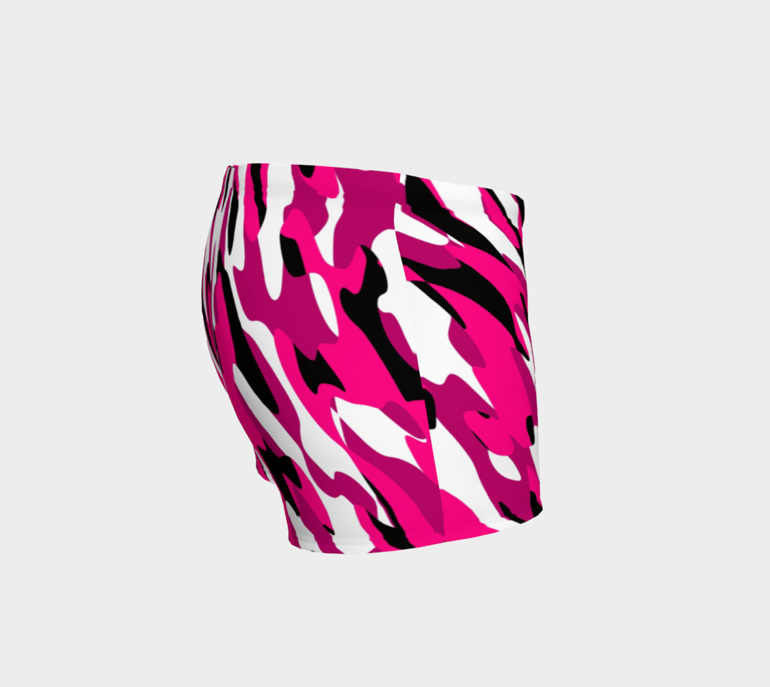 Pink white and black camo abstract preview #3