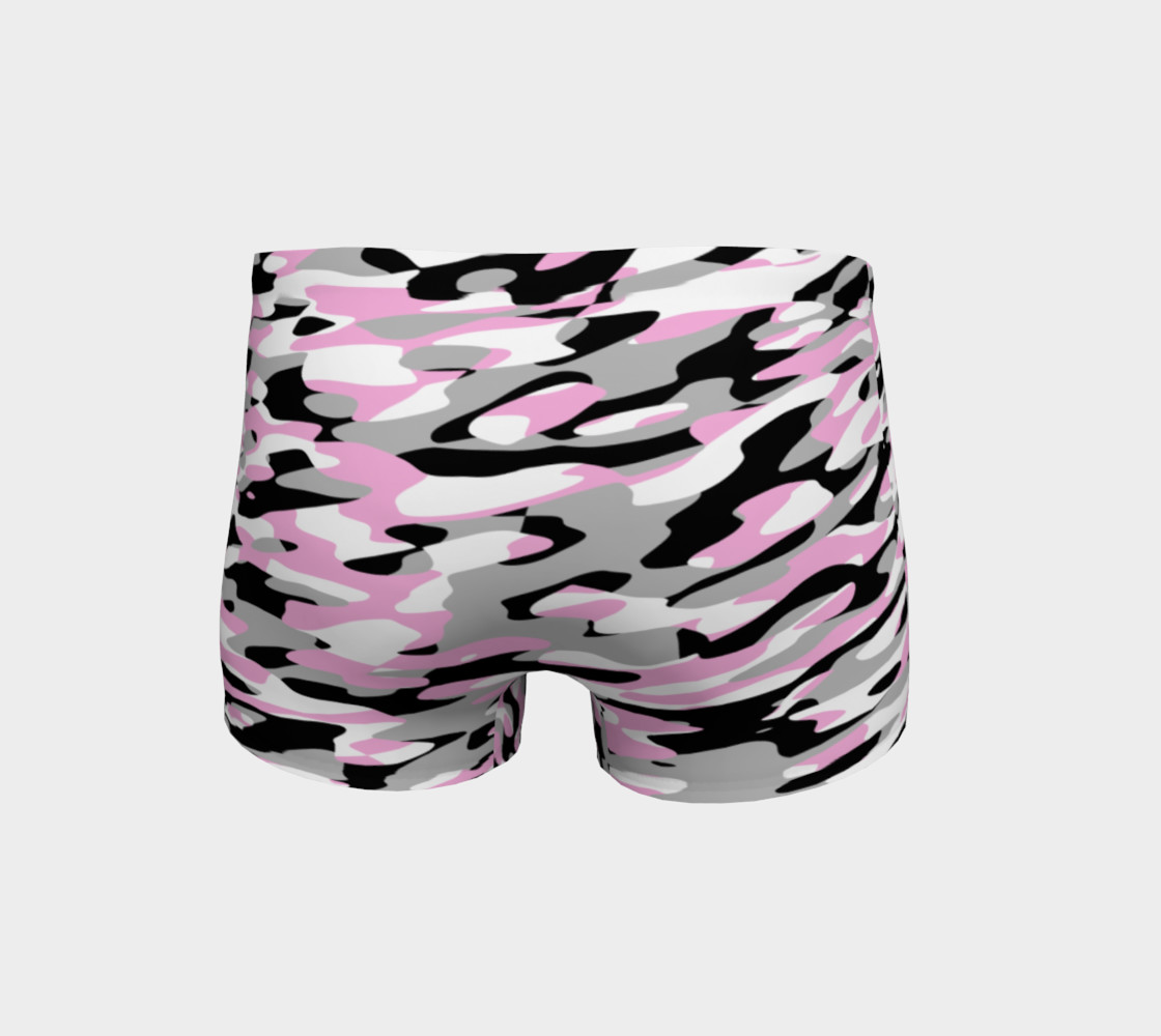Pink Gray Black and White Camouflage preview #4