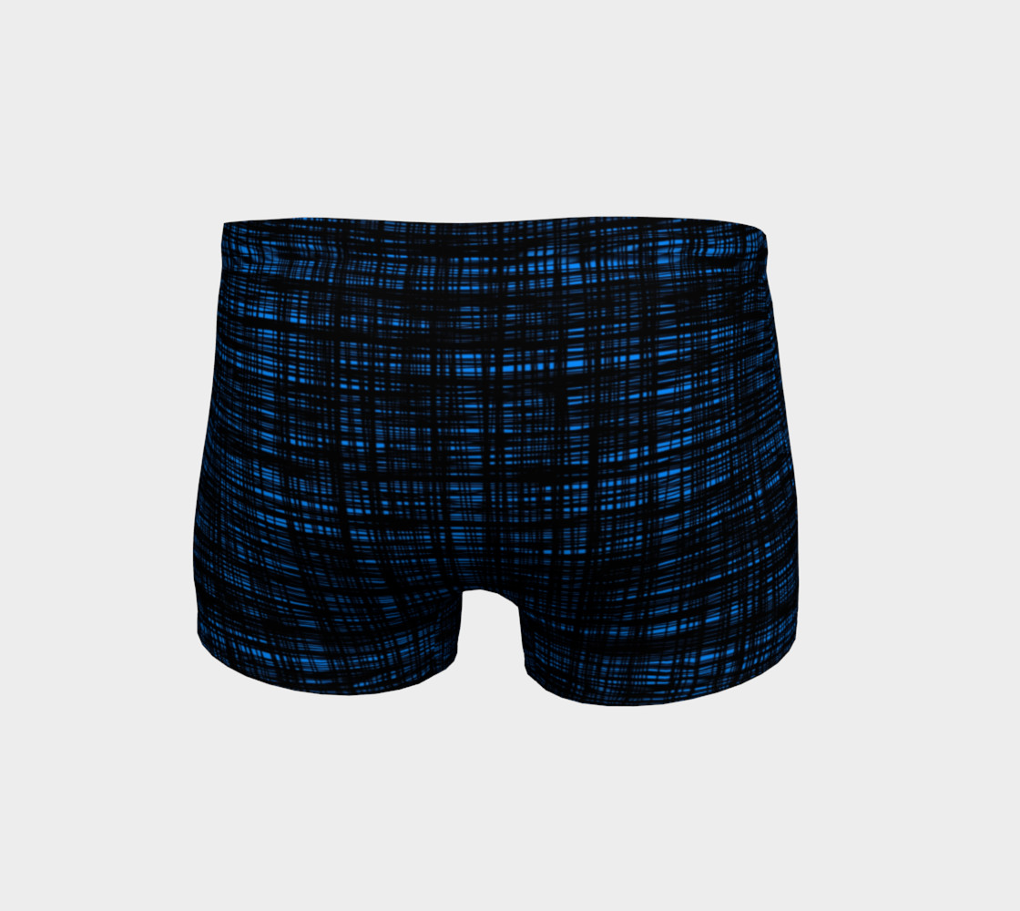platno (blue/black) workout shorts preview #4