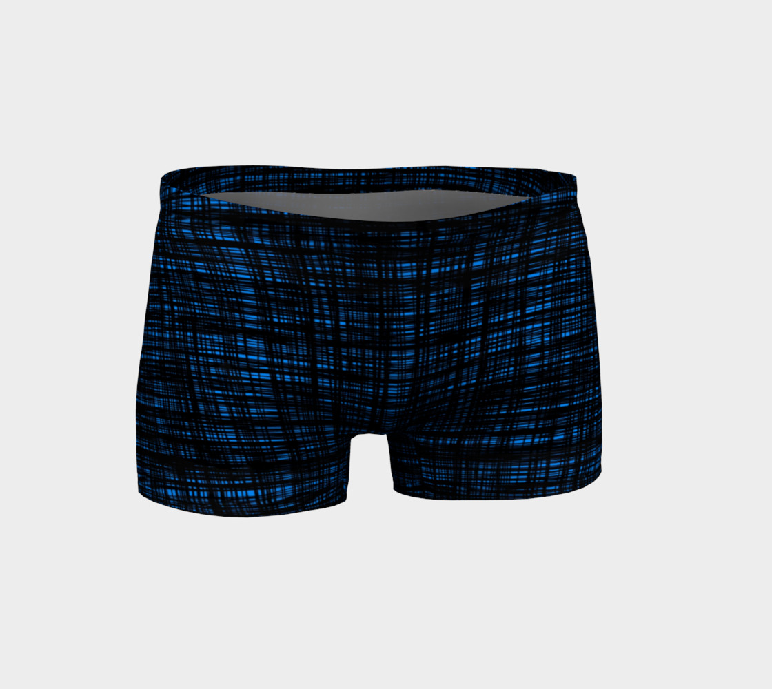 platno (blue/black) workout shorts preview #1