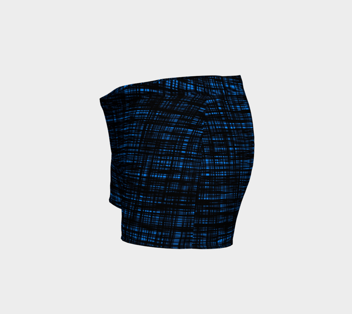 platno (blue/black) workout shorts preview #2