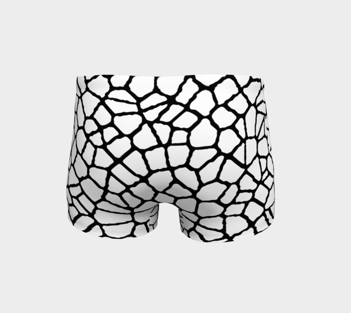 staklo (white/black) workout shorts preview #4