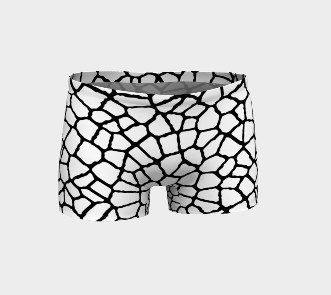staklo (white/black) workout shorts preview #1