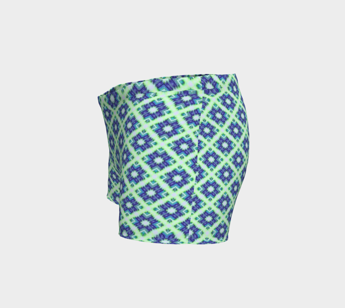 Blue Green Crisscross Pattern preview #2