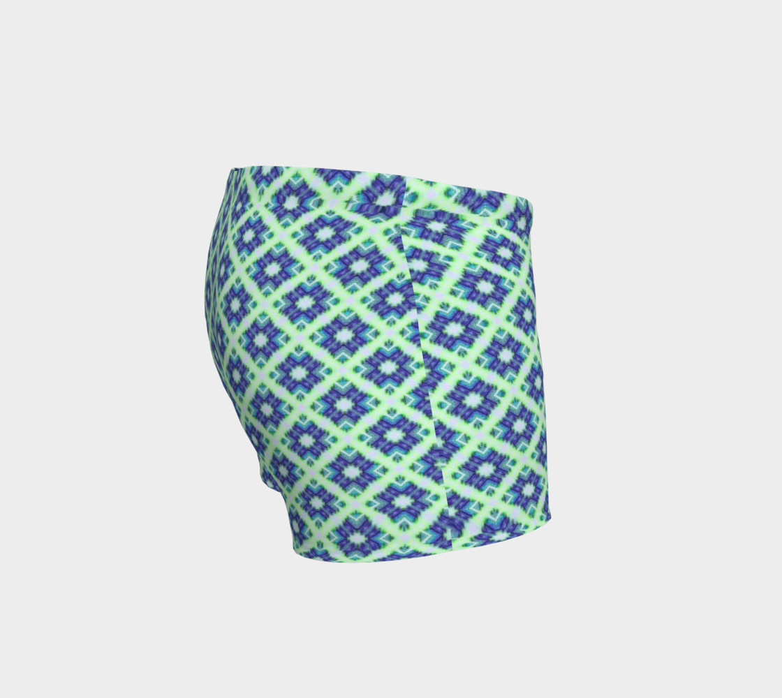 Blue Green Crisscross Pattern preview #3