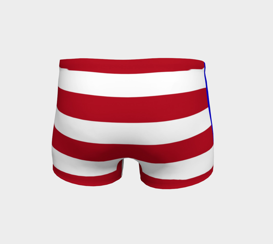Stars and Stripes Gym Shorts Style2 preview #4