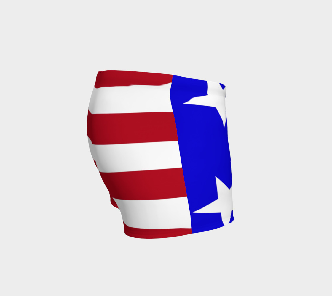 Stars and Stripes Gym Shorts Style2 preview #3