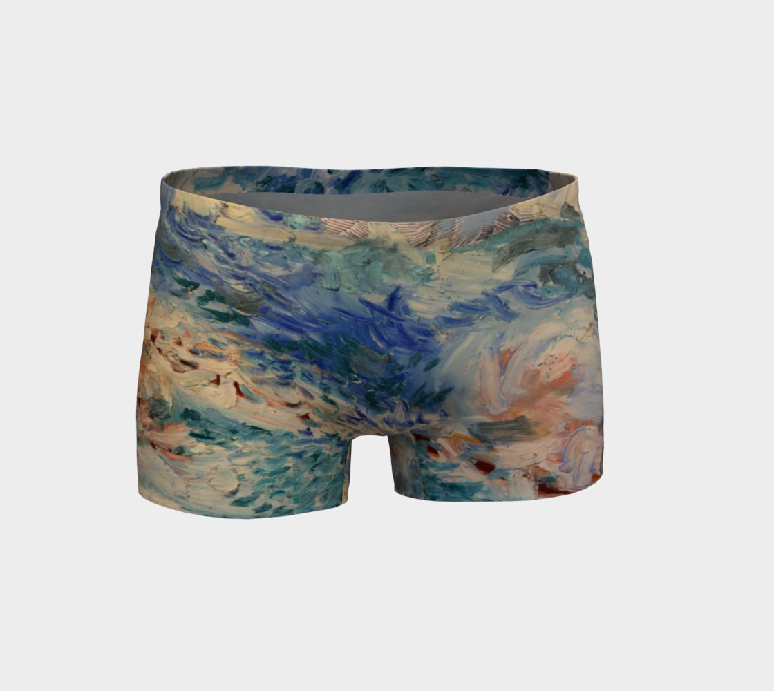 ocean swirl shorts preview #1