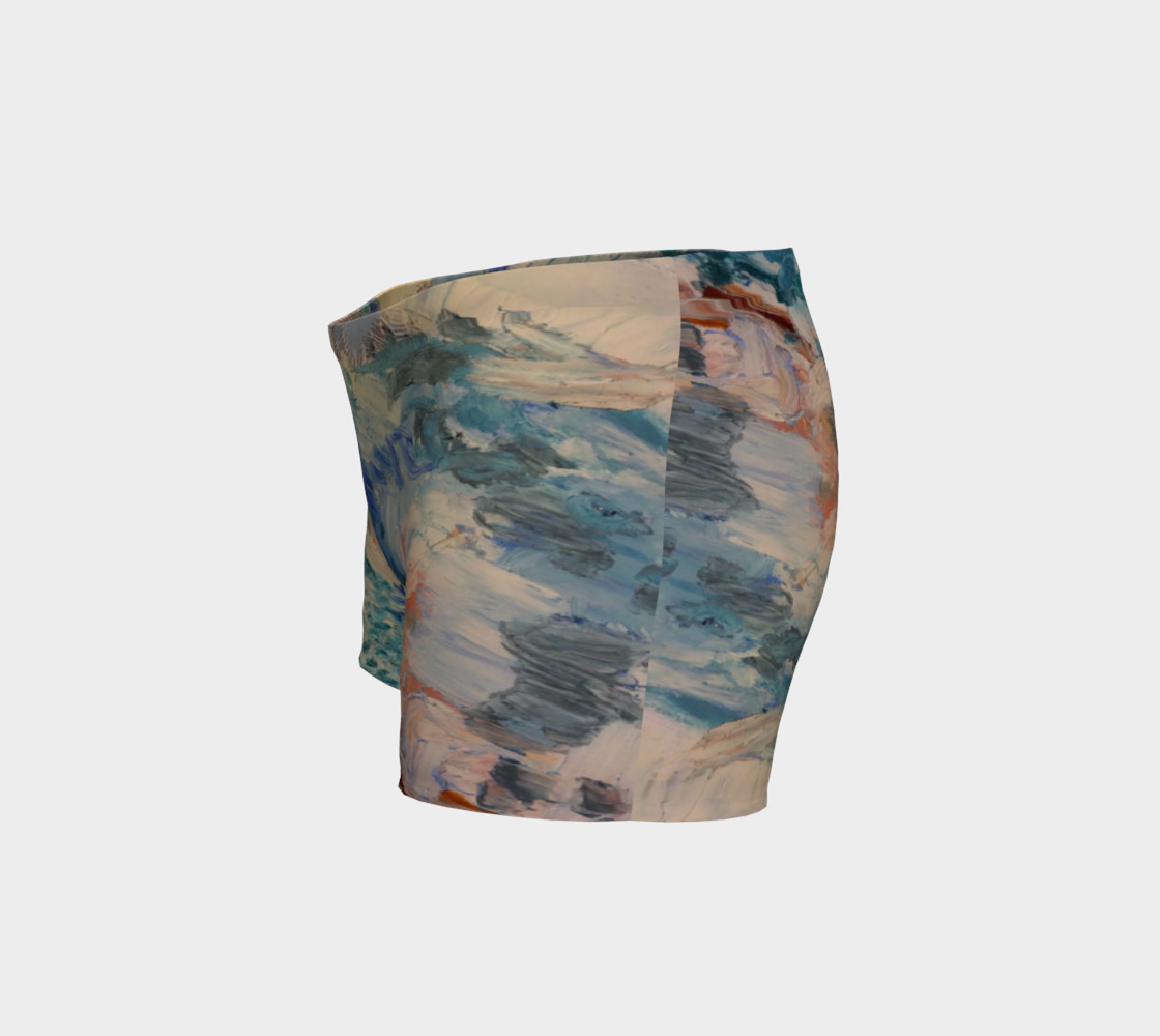 ocean swirl shorts preview #2