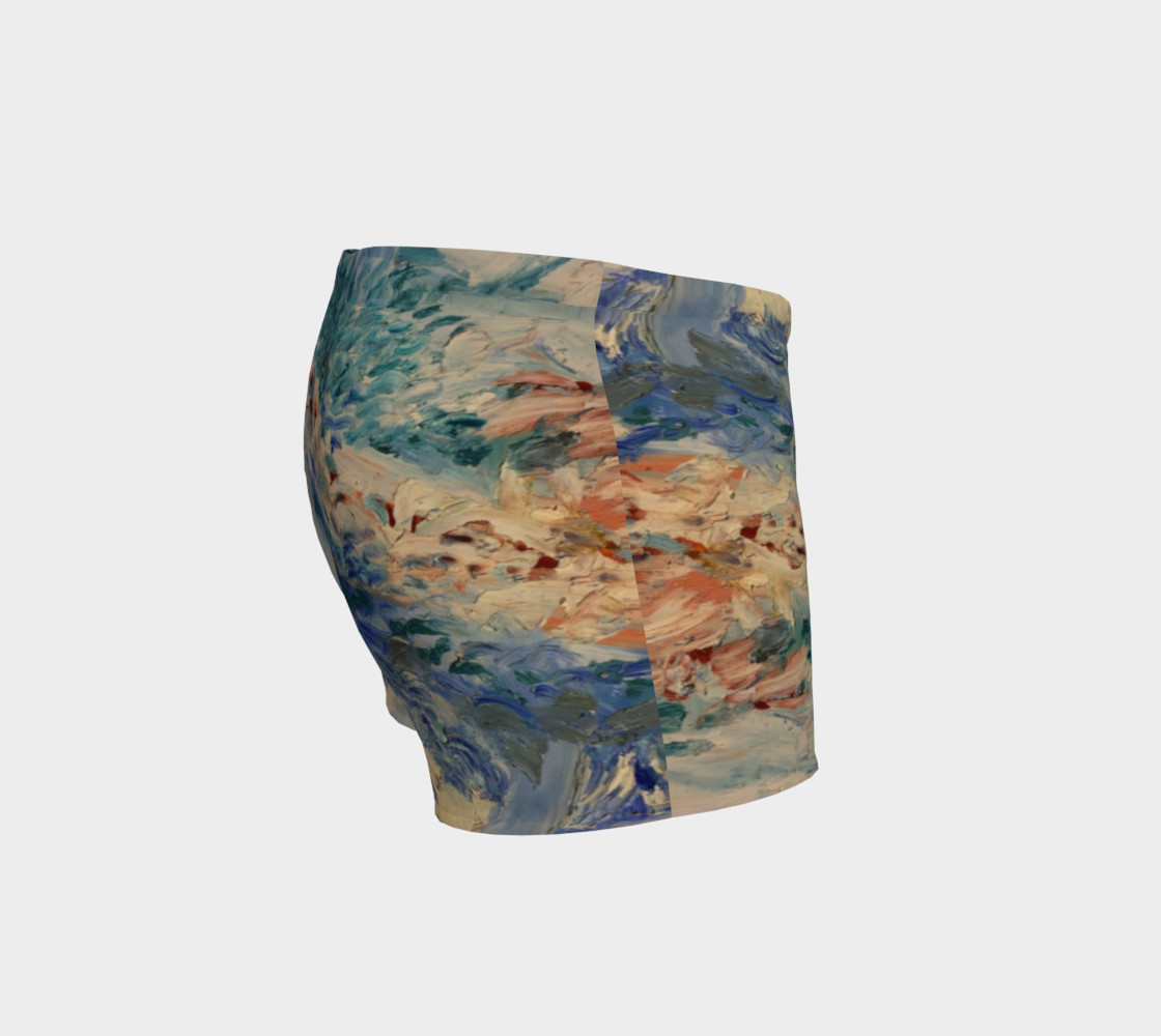 ocean swirl shorts preview #3