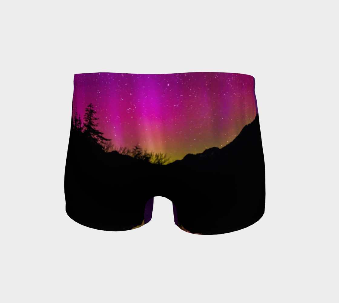 Fuschia Stars Northern Lights Shorts #2 preview #4