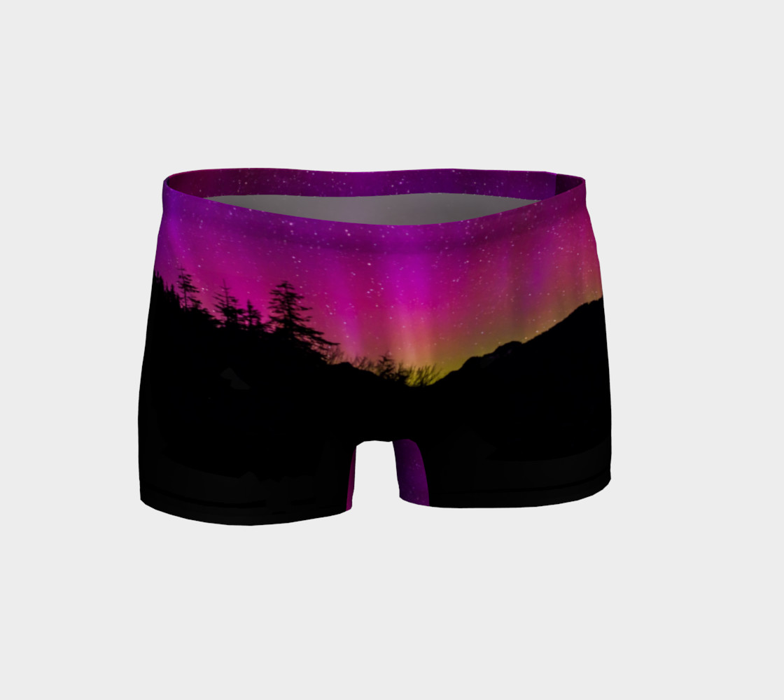 Fuschia Stars Northern Lights Shorts #2 preview #1