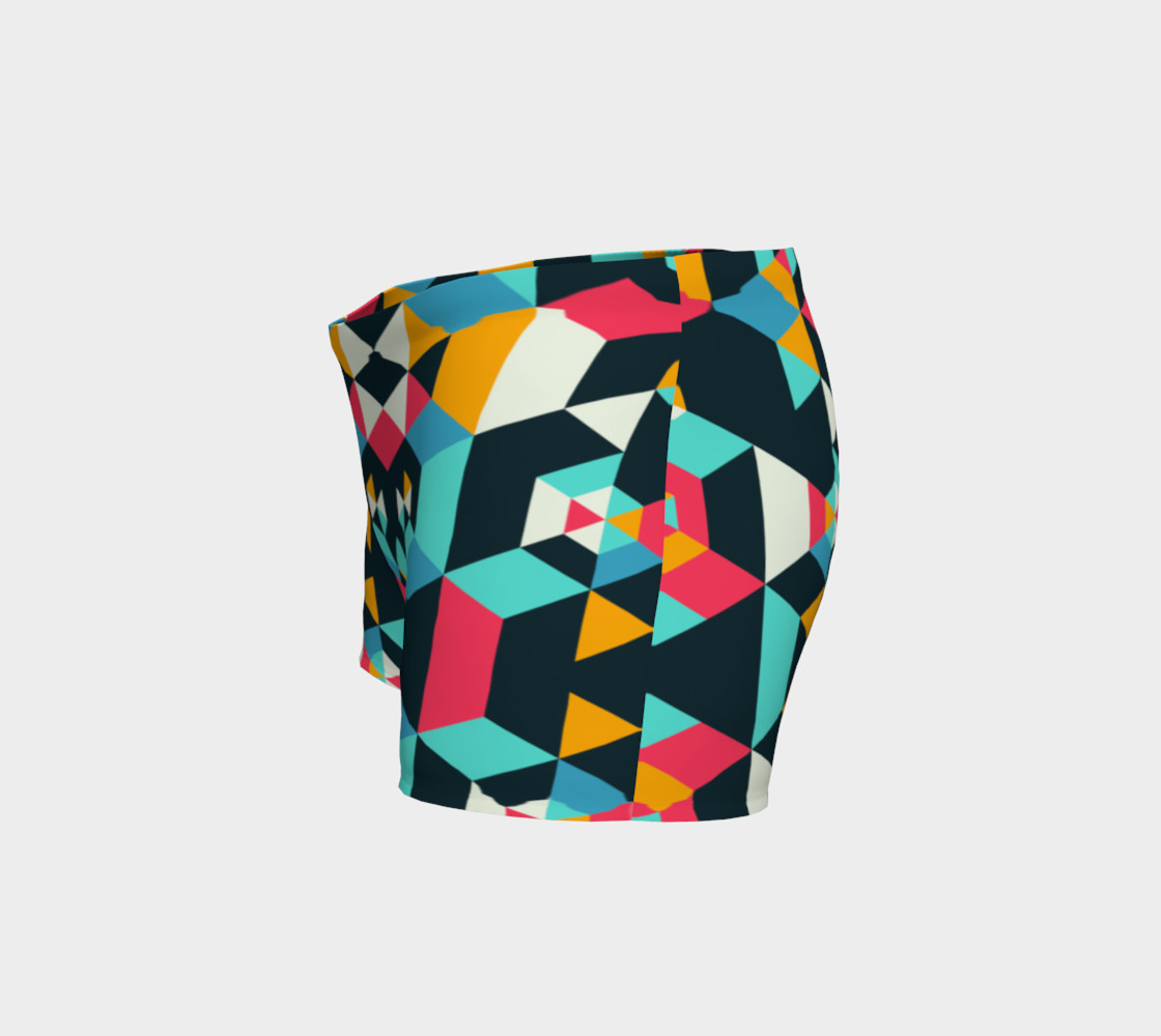 Modern Colorful Geometric Shorts preview #2