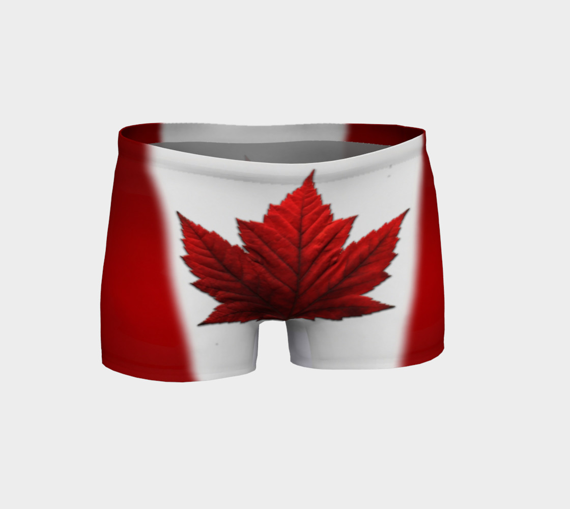 Canada Flag Shorts Canadian Souvenir Shorts preview #1