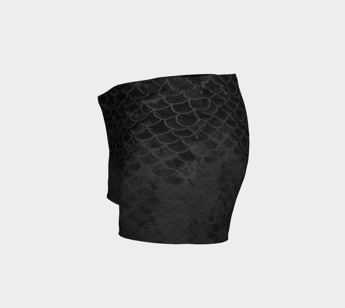 Gothic Mermaid Scales Shorts preview #2