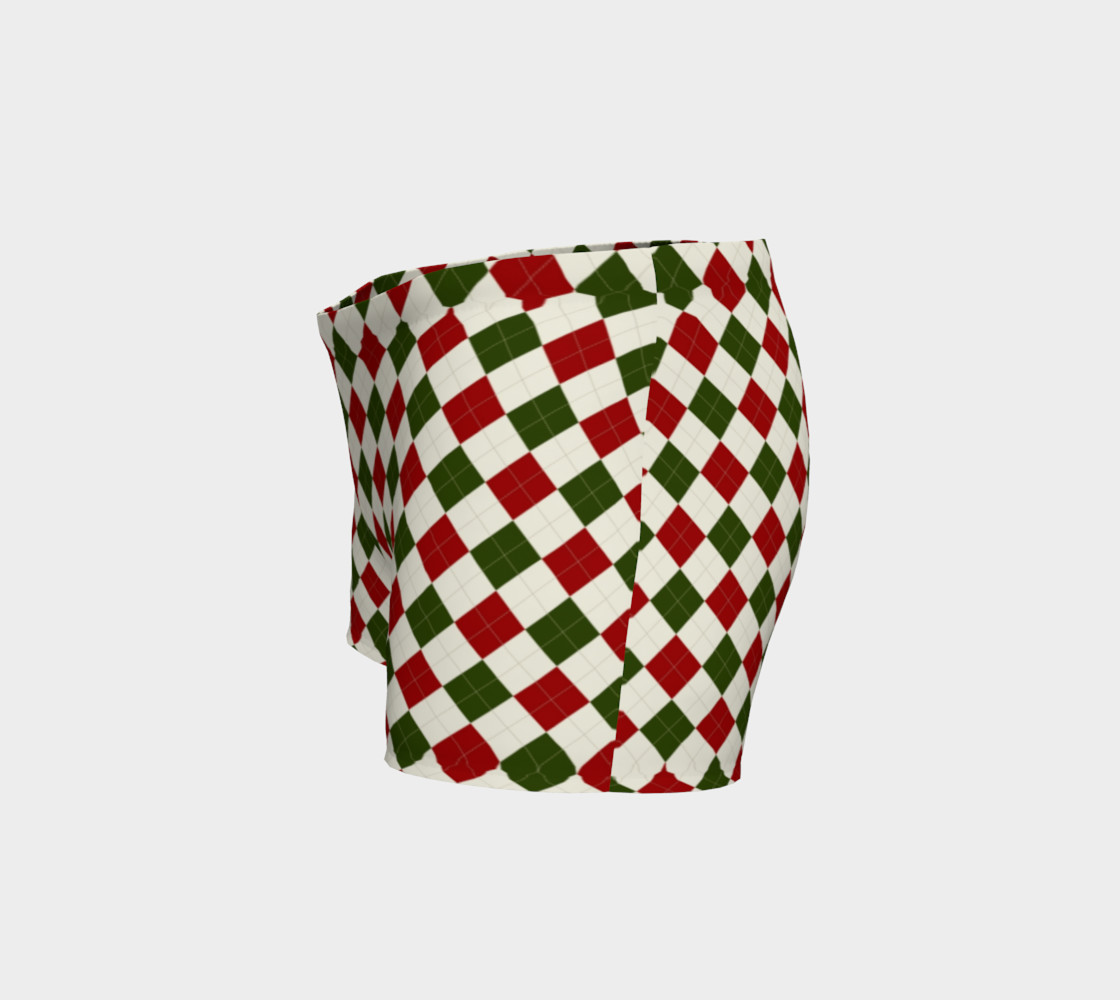 Christmas Argyle Shorts preview #2