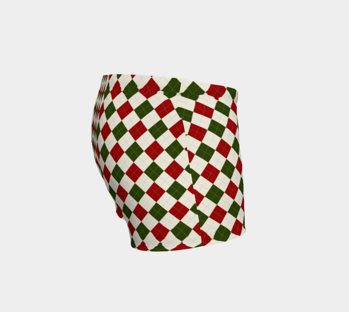 Christmas Argyle Shorts preview #3
