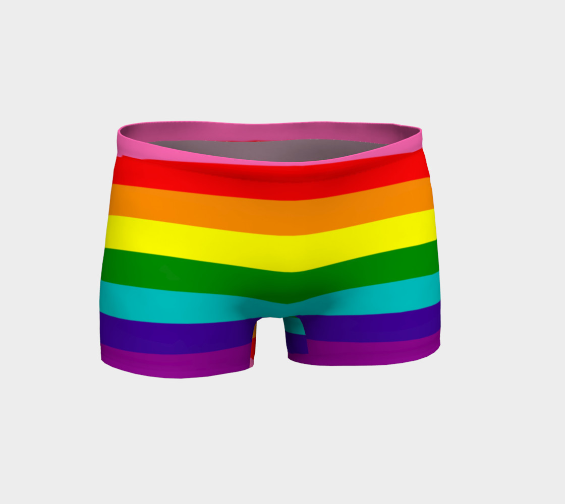 Rainbow Flag Original 8 Stripes Pattern LGBT Pride preview #1