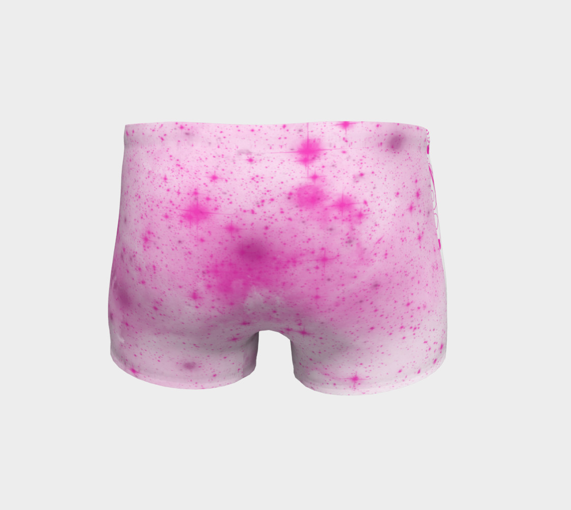 Aperçu de Platinum P Collection Workout Shorts Pink Floral Pattern #4