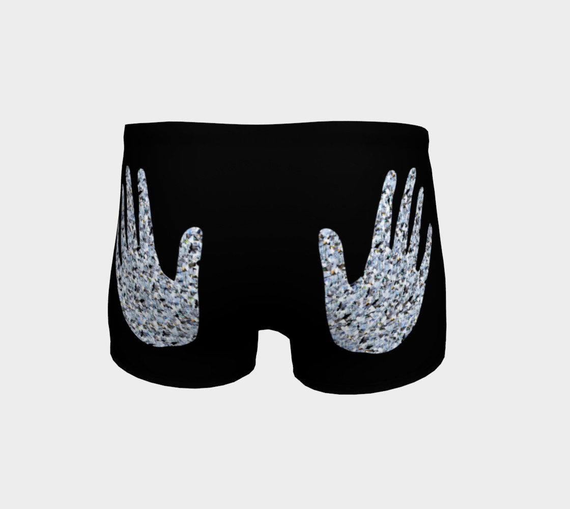 Aperçu de Platinum P Collection Workout Shorts Diamond Hands Pattern #4