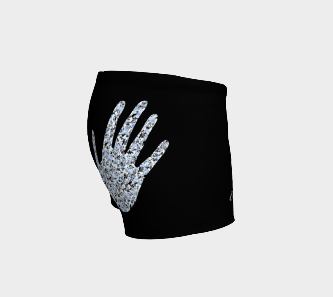 Aperçu de Platinum P Collection Workout Shorts Diamond Hands Pattern #3