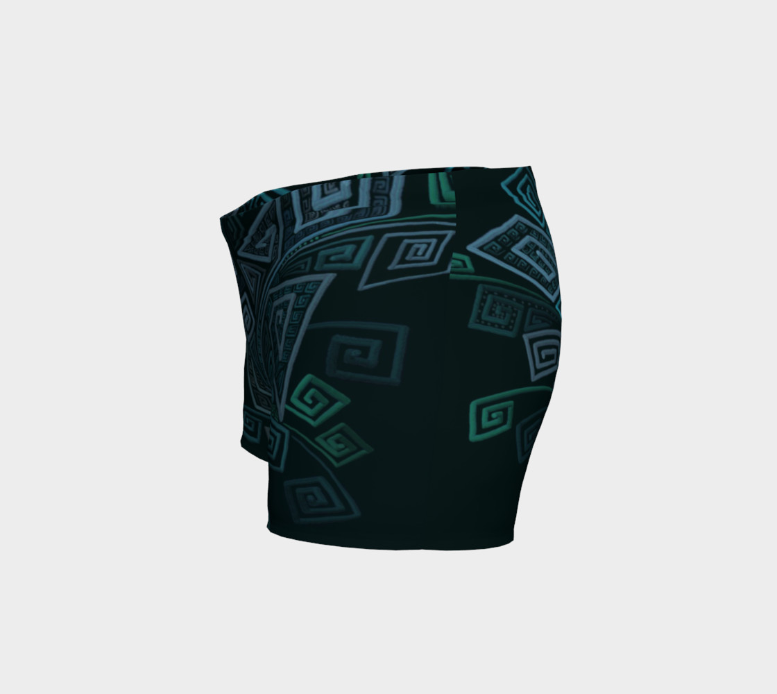 Turquoise 3D Square preview #2