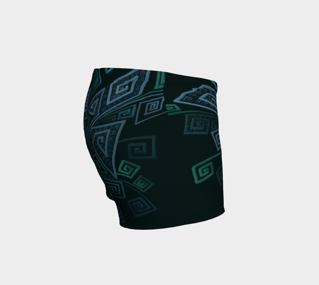 Turquoise 3D Square preview #3