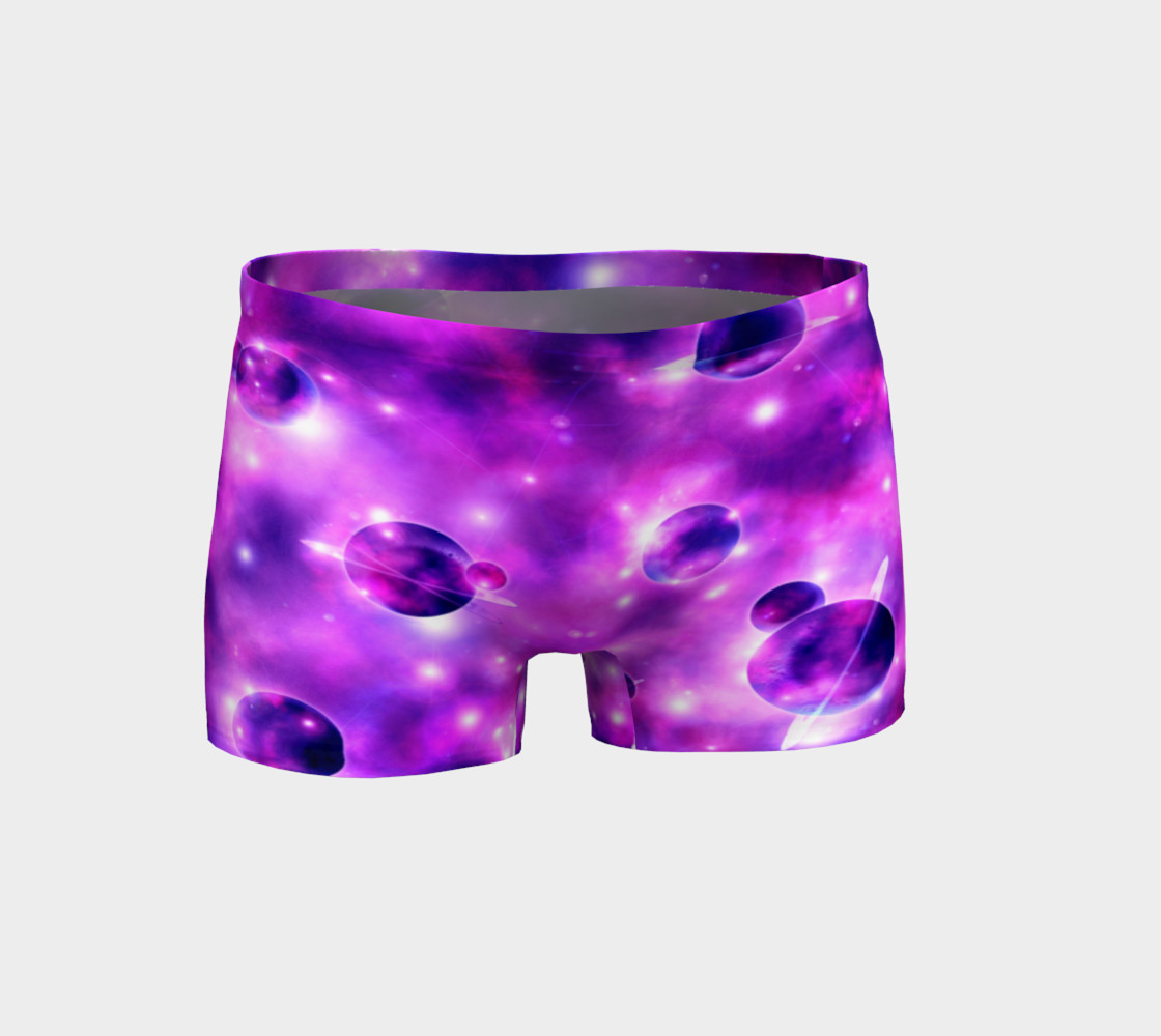Space Shorts in Purple preview #1