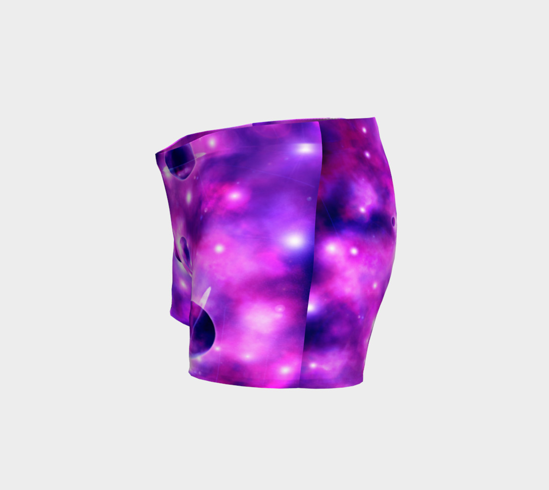 Space Shorts in Purple preview #2