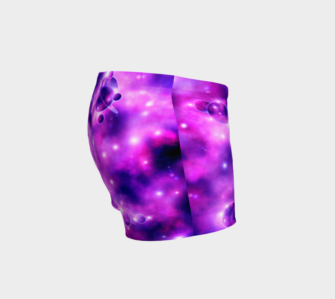 Space Shorts in Purple preview #3