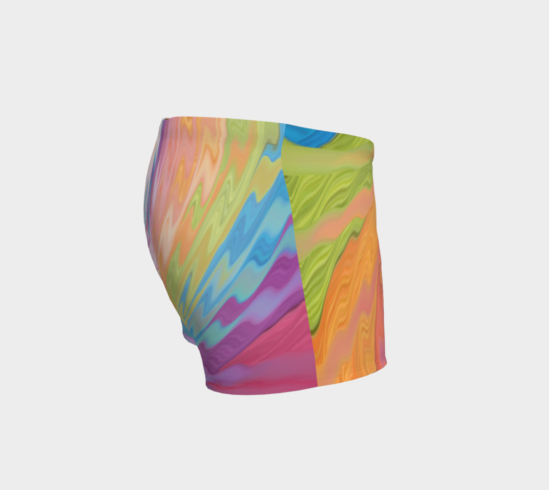 Tie Dye shorts Rainbow shorts preview #3