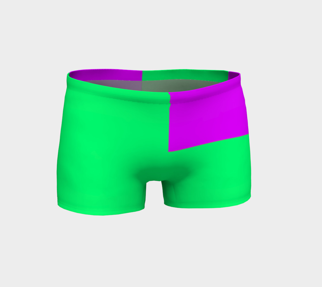 Green and Pink Standout Shorts preview #1