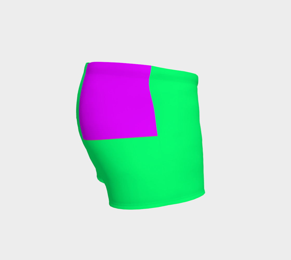 Green and Pink Standout Shorts preview #3