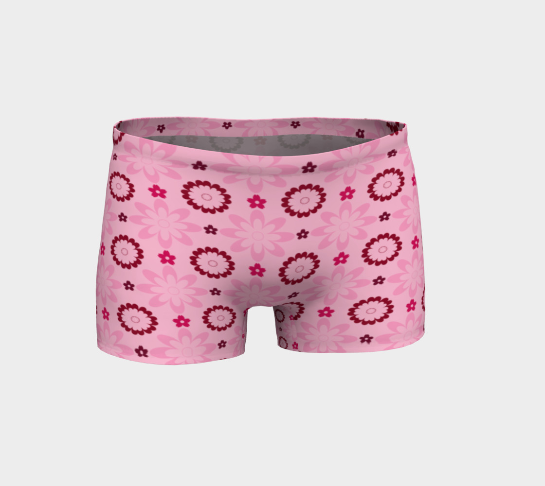 Aperçu de Pink Flower Delight Shorts #1