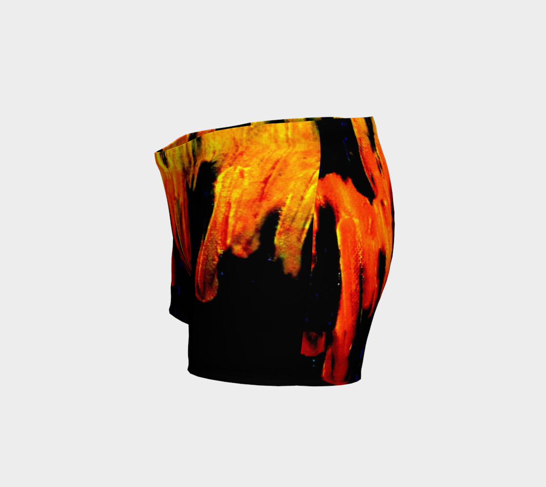 Lava in Black and Orange Shorts preview #2