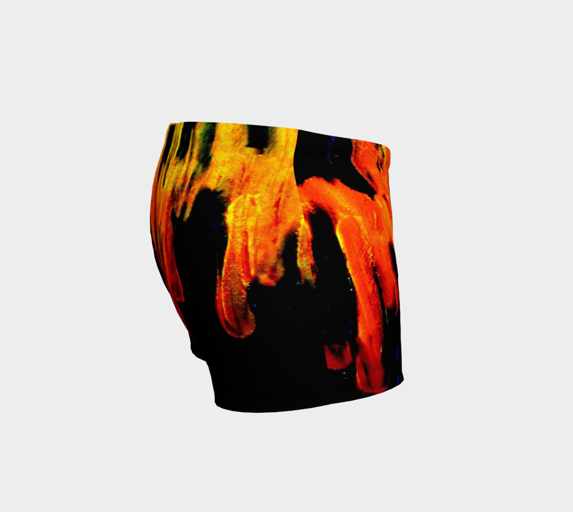 Lava in Black and Orange Shorts preview #3