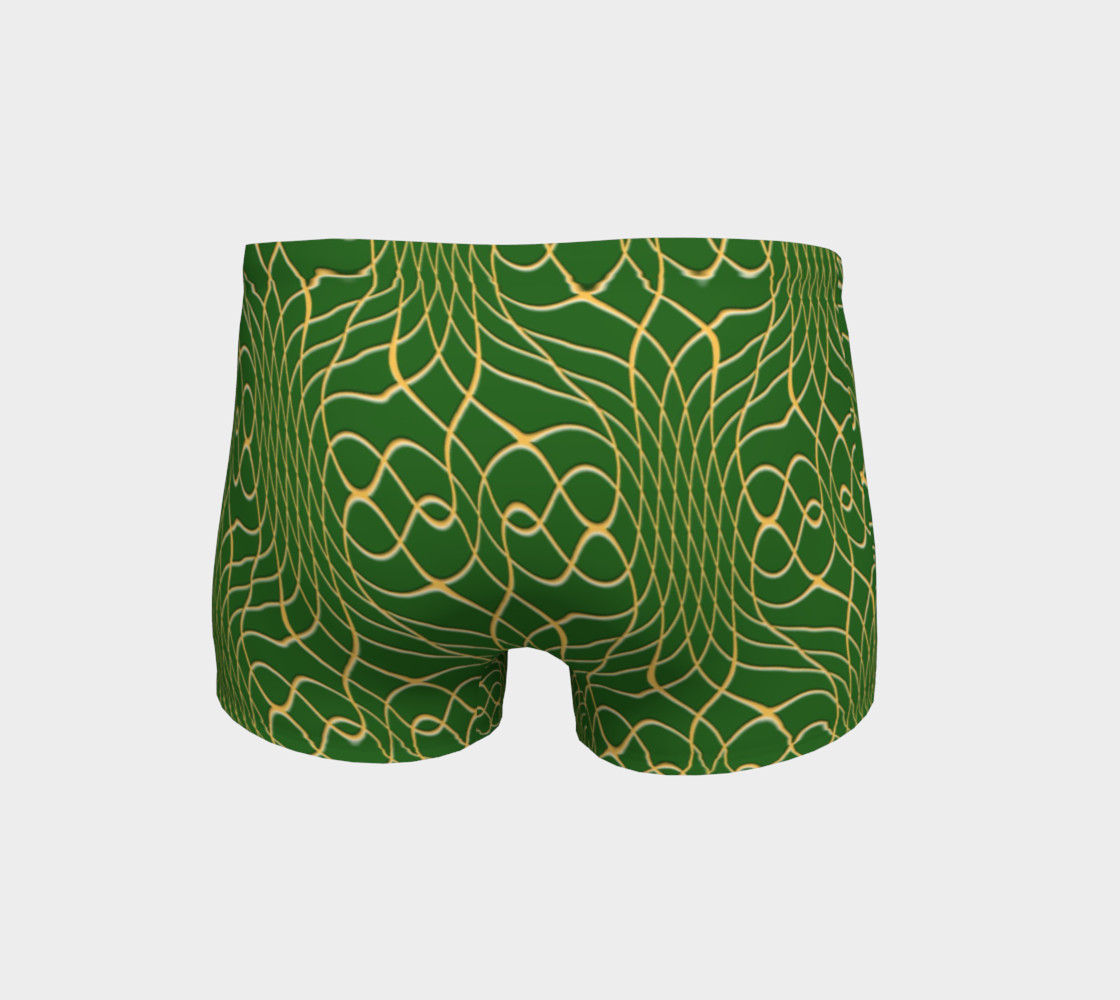 Aperçu de Green Orange Pineapple Twist Shorts #4