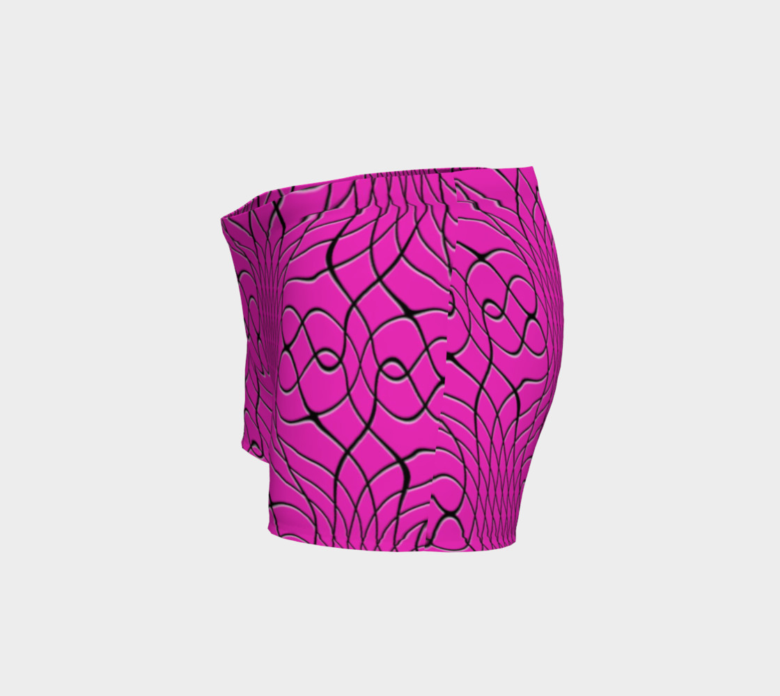 Pink Pineapple Twist Shorts preview #2