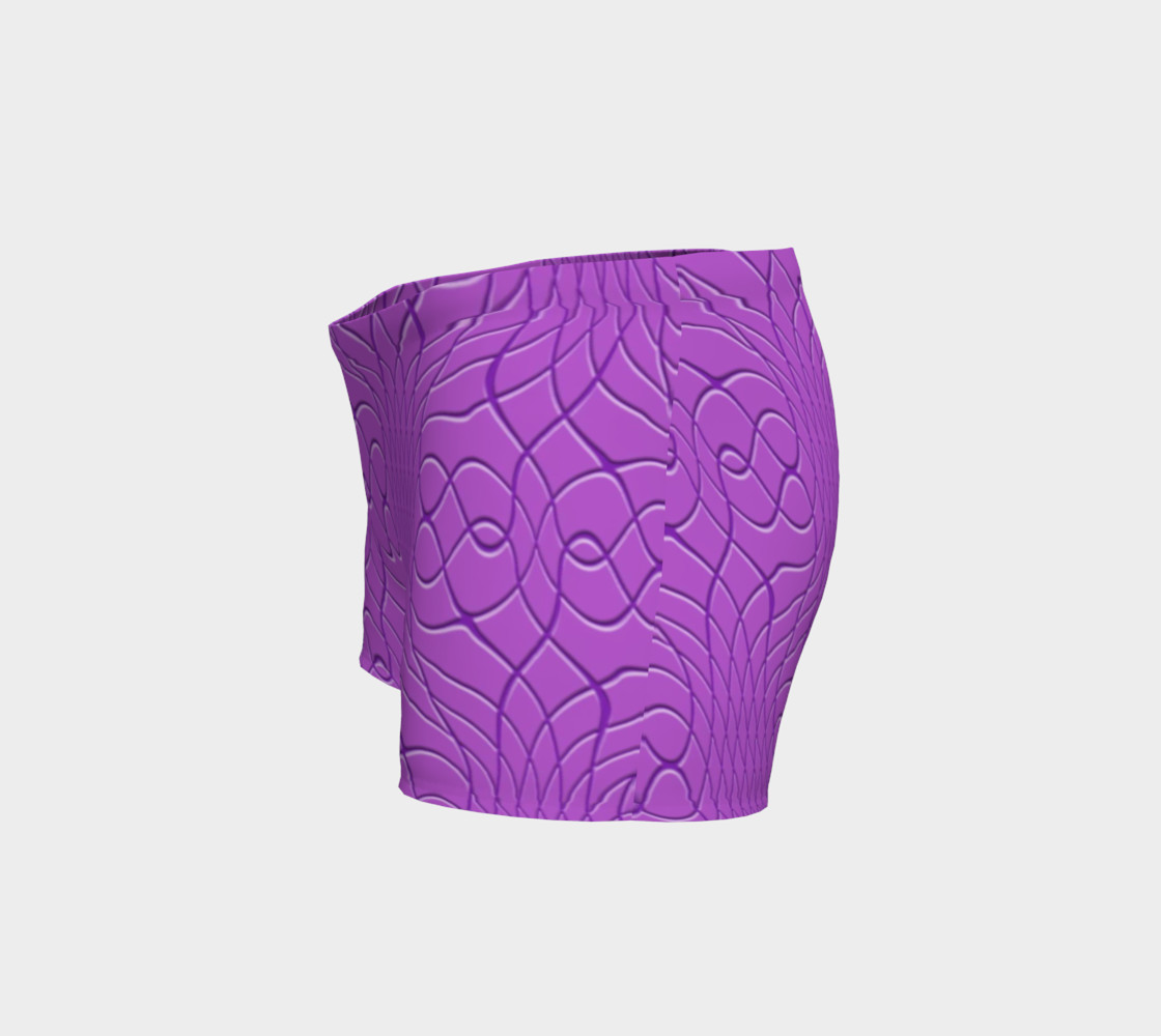 Purple Pineapple Twist Shorts preview #2
