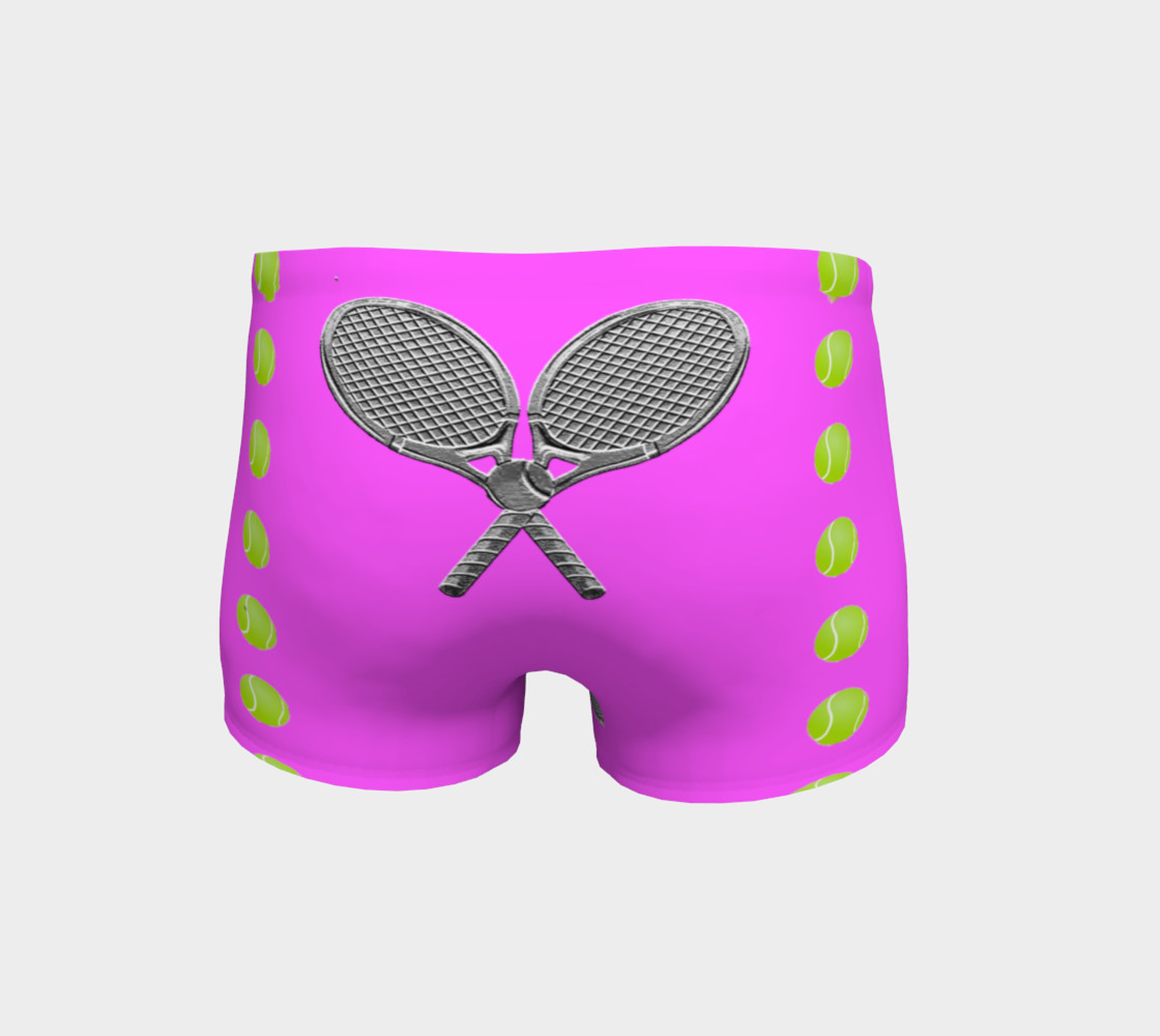 FAUX EMBOSSED TENNIS SHORTS 135-1 preview #4