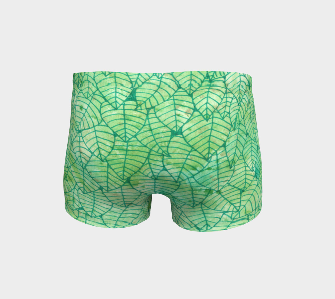 Green foliage Shorts preview #4