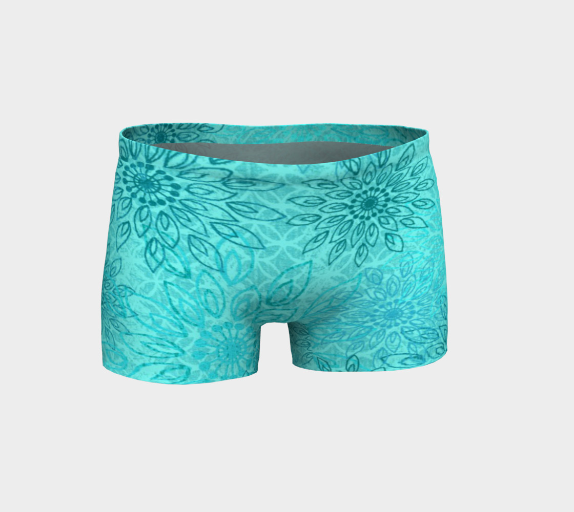 Umsted Design Boho Gypsy Flower Shorts preview #1