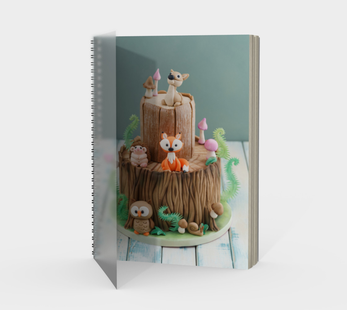 Aperçu de Enchanted forest cake #1