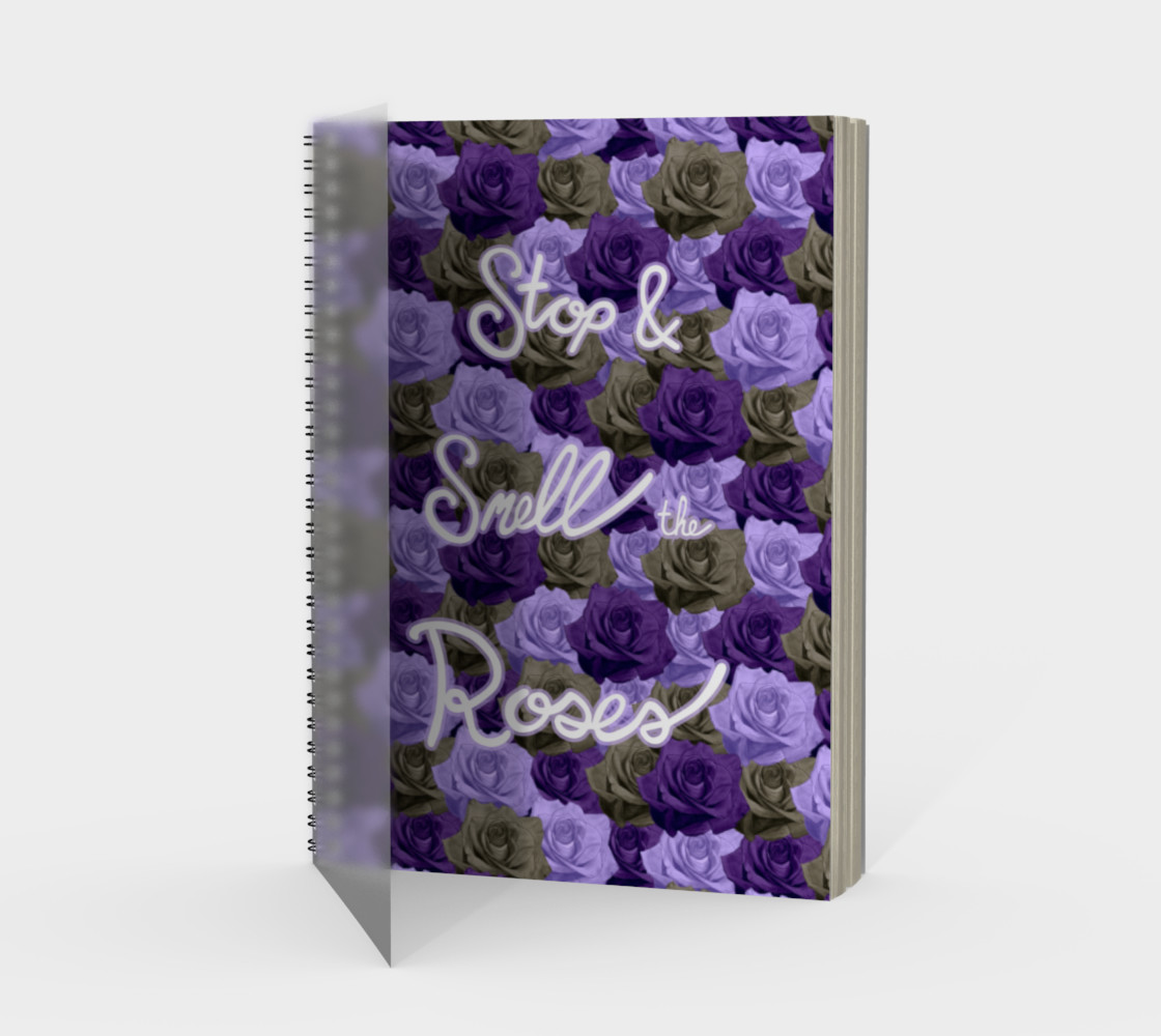 Stop & Smell the Roses Spiral Notebook Miniature #2