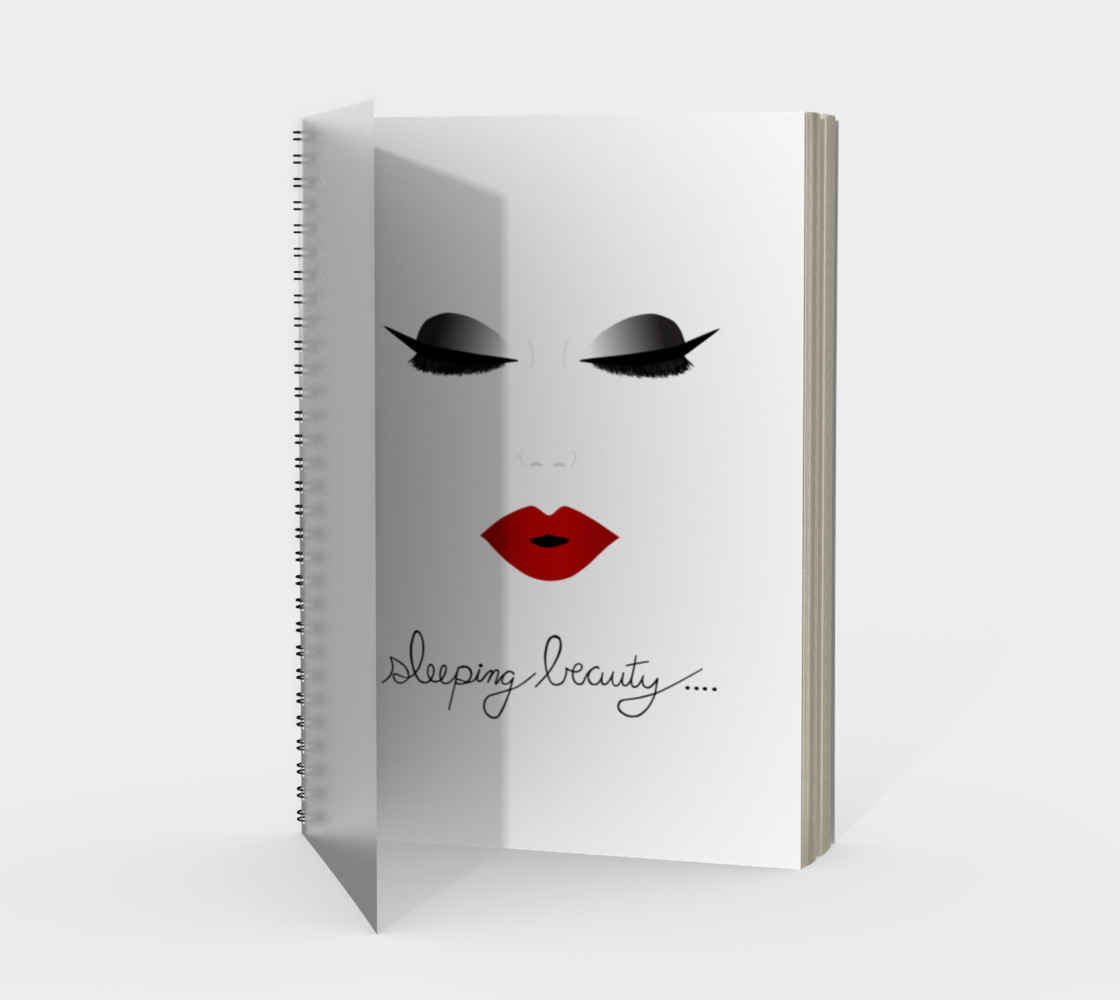 Sleeping Beauty Spiral Notebook preview #1