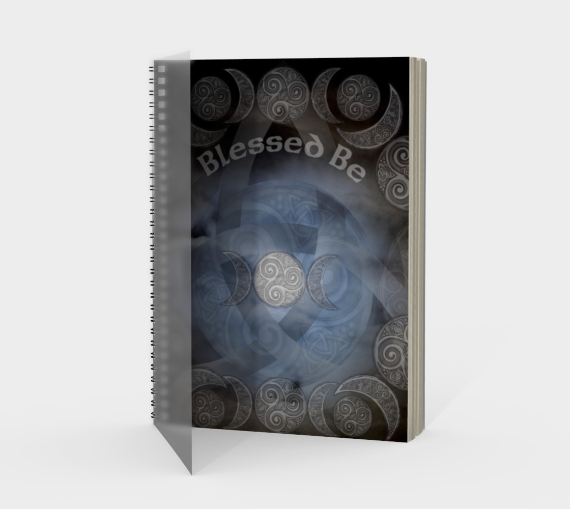 Celtic Triple Moon Goddess Mandala preview #1